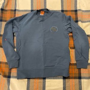 Nike Retro Track & Field Sweatshirt Pale Blue Size M